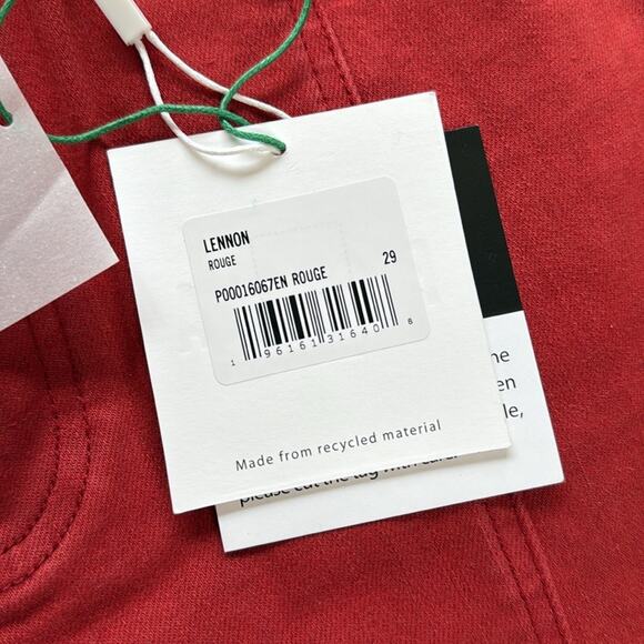 Pistola Rouge Lennon High Rise Crop Boot Jeans - Picture 4 of 11